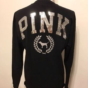 Victoria’s Secret PINK Bling Tee Long Sleeve NWT